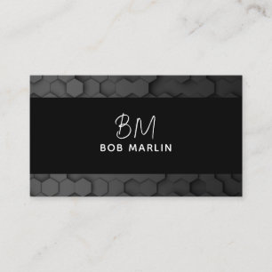 Modern Professional Minimalist Executive Generic B Business Card