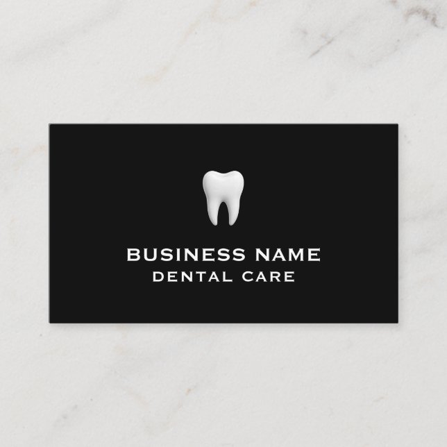 Modern Professional Minimalist Executive Generic B Business Card (Front)