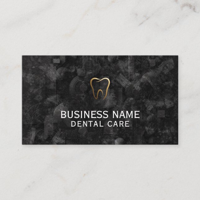 Modern Professional Minimalist Executive Generic B Business Card (Front)