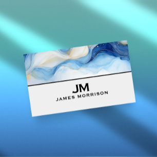 Modern Professional Minimalist Executive Generic B Business Card