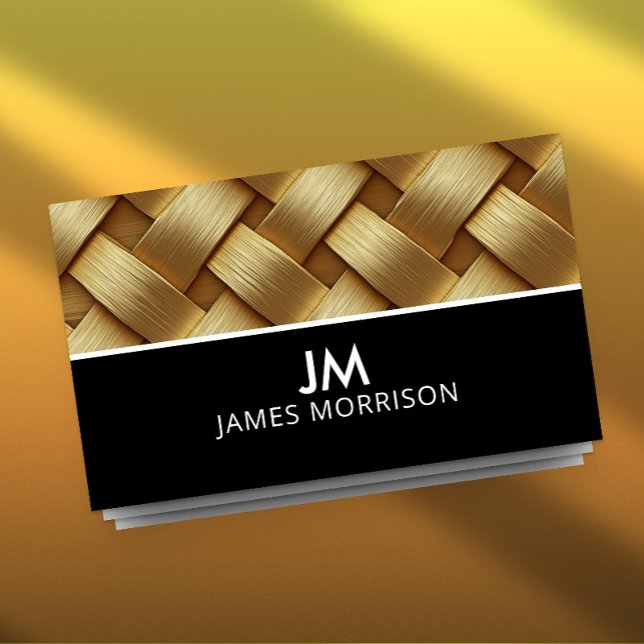 Modern Professional Minimalist Executive Generic B Business Card (Creator Uploaded)