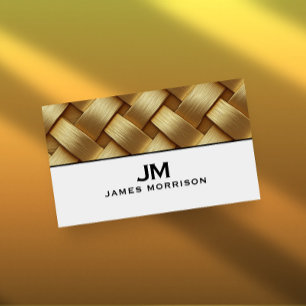 Modern Professional Minimalist Executive Generic B Business Card