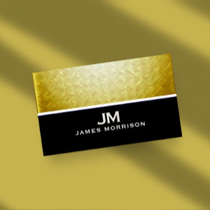 Modern Professional Minimalist Executive Generic B Business Card