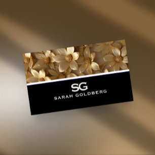 Modern Professional Minimalist Executive Generic B Business Card