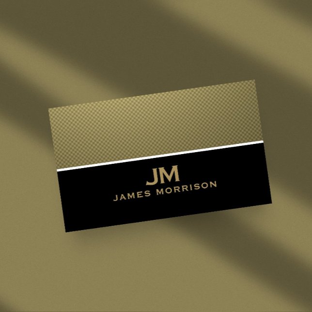 Modern Professional Minimalist Executive Generic B Business Card (Creator Uploaded)