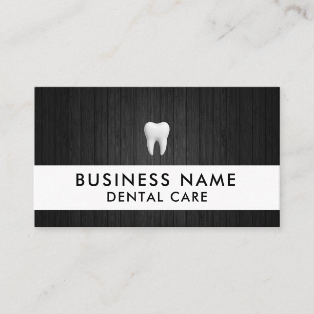 Modern Professional Minimalist Executive Generic B Business Card (Front)