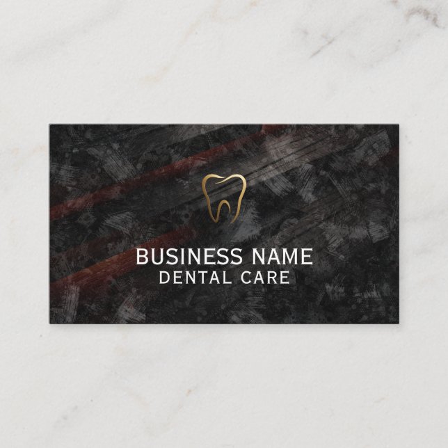 Modern Professional Minimalist Executive Generic B Business Card (Front)