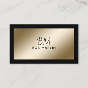 Modern Professional Minimalist Executive Generic Business Card