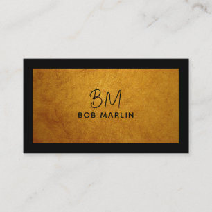 Modern Professional Minimalist Executive Generic Business Card