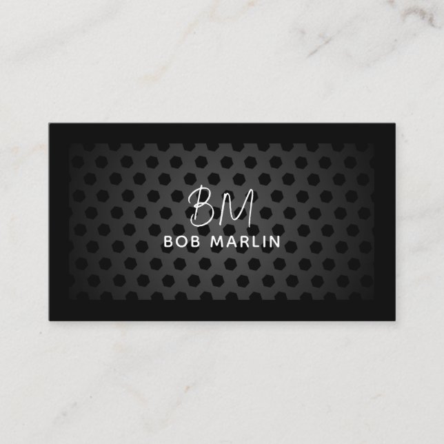 Modern Professional Minimalist Executive Generic Business Card (Front)
