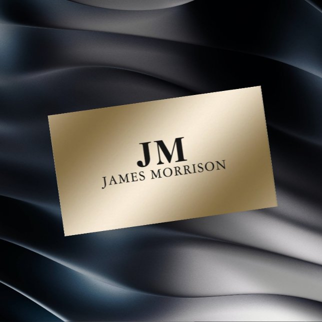 Modern Professional Minimalist Executive Generic Business Card (Creator Uploaded)