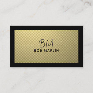Modern Professional Minimalist Executive Generic Business Card