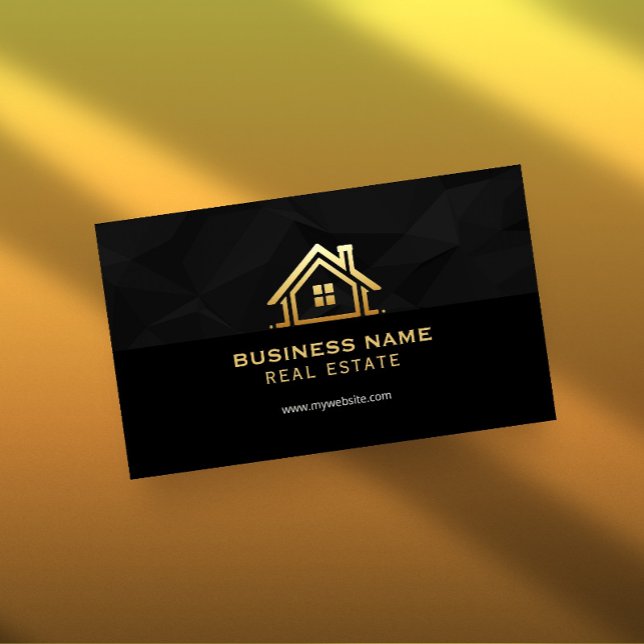 Modern Professional Minimalist Real Estate Business Card (Creator Uploaded)
