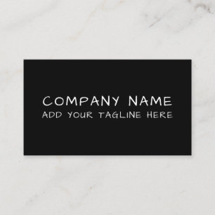 Modern Professional Minimalist Sleek Business Card