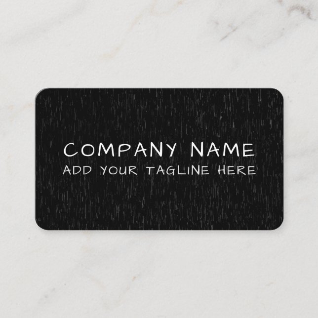 Modern Professional Minimalist Sleek Business Card (Front)