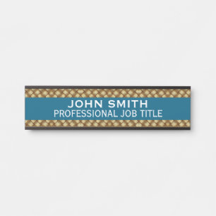 Modern Professional Office Door Sign