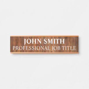 Modern Professional Office Door Sign