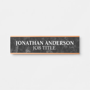 Modern Professional Office Door Sign
