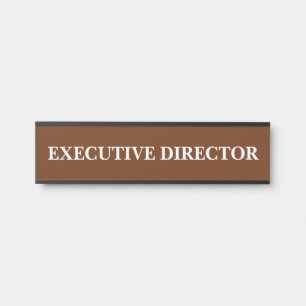 Modern Professional Office Door Sign