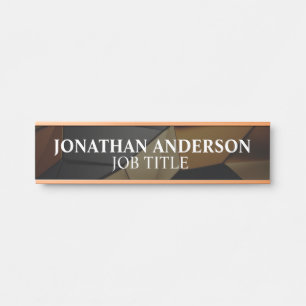 Modern Professional Office Door Sign