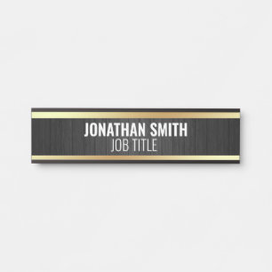 Modern Professional Office Door Sign