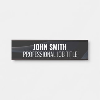 Modern Professional Office Door Sign