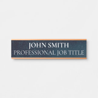 Modern Professional Office Door Sign