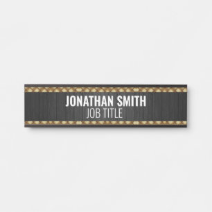Modern Professional Office Door Sign