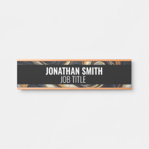Modern Professional Office Door Sign