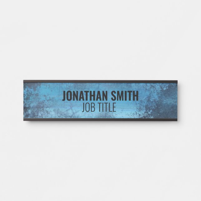 Modern Professional Office Door Sign (Front)