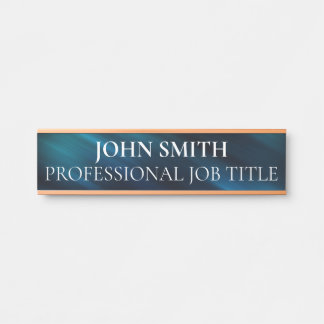 Modern Professional Office Door Sign