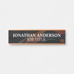 Modern Professional Office Door Sign Name Plate