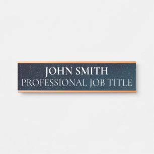 Modern Professional Office Door Sign Name Plate
