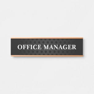 Modern Professional Office Door Sign Name Plate