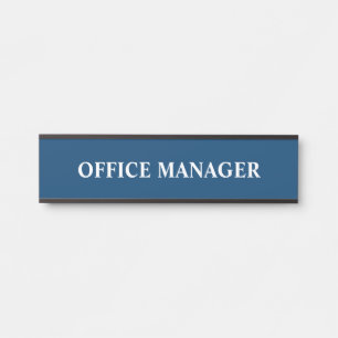 Modern Professional Office Door Sign Name Plate