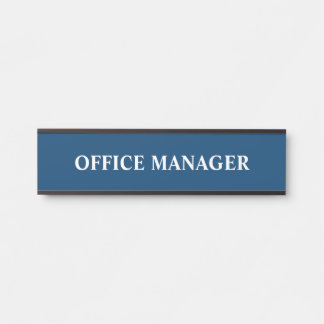 Modern Professional Office Door Sign Name Plate