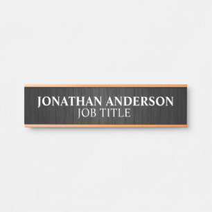 Modern Professional Office Door Sign Name Plate