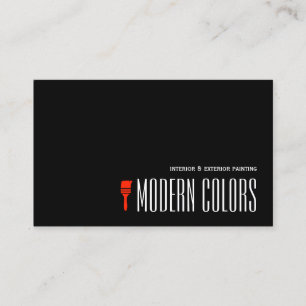 Modern Professional Painting Company Business Card
