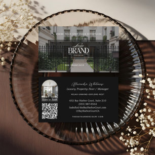 Modern Professional Photo Rental Property Logo Business Card