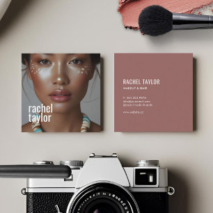 Modern Professional Photography   Square Business Card