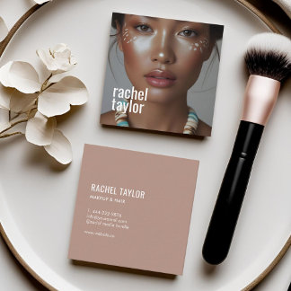 Modern Professional Photography   Square Business Card