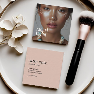 Modern Professional Photography   Square Business Card