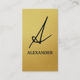 Modern Professional Platinum Business Card