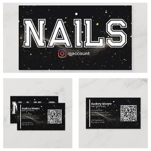 Modern Professional QR Code Business Card