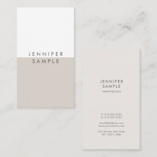 Modern Professional Simple Template Elegant Business Card