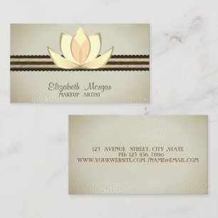 Modern Professional Stylish Modern,Lotus  Business Card