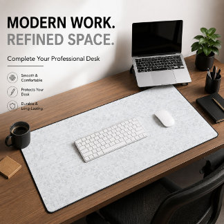 Modern Professional Workspace Desk Mat