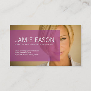 Modern Profile Card - Jamie Eason