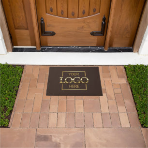 Modern Promotional Business Logo Front Door Mat
