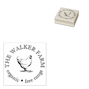 Modern Promotional Business Logo Rubber Stamp